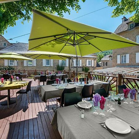 Hotel L'Oustal Pont-Les-Bains Salles-la-Source Exterior foto